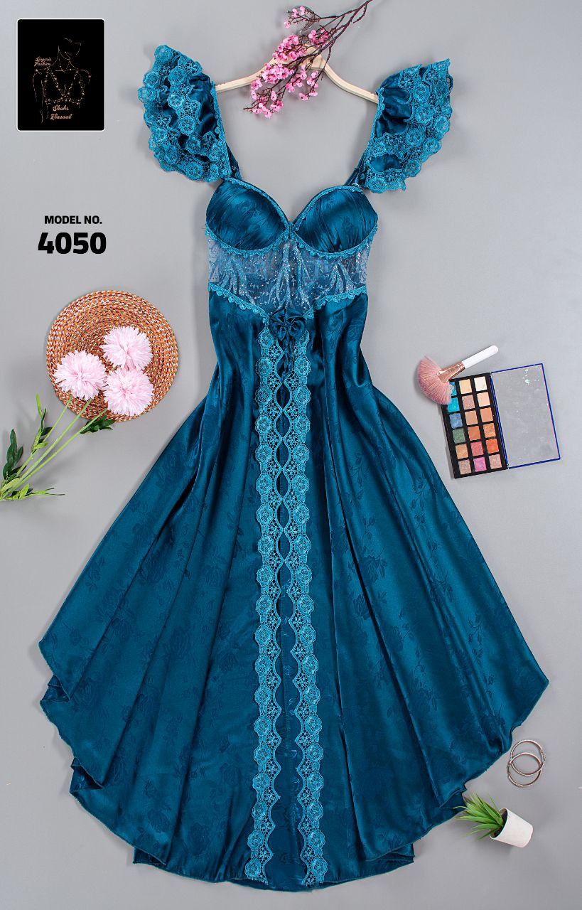 blue dress